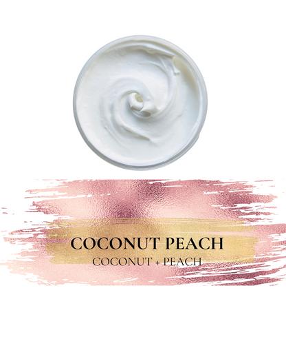 COCONUT PEACH WHIPPED BODY BUTTER