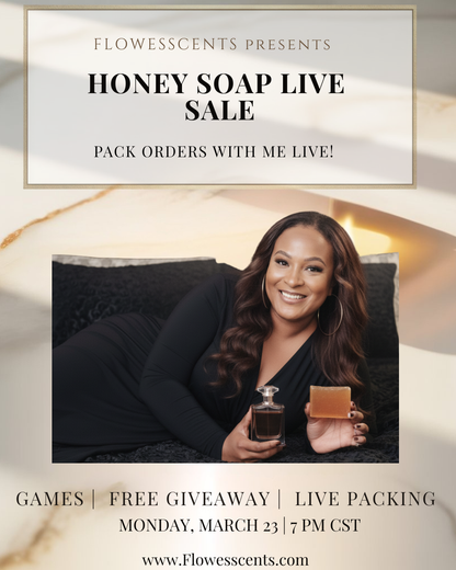 WATCH YOUR ORDER PACKED LIVE ON IG!