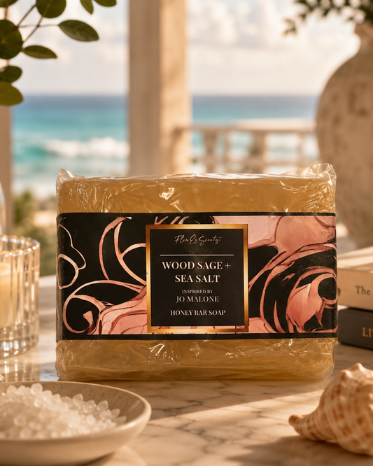 WOODSAGE + SEA SALT HONEY SOAP